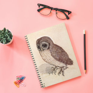 Die kleine Eule   Albrecht Dürer Notizblock
