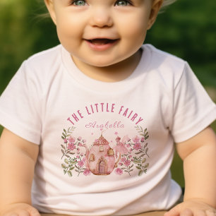 Die kleine Fee und Teekanne Geburtstag Baby T-shirt