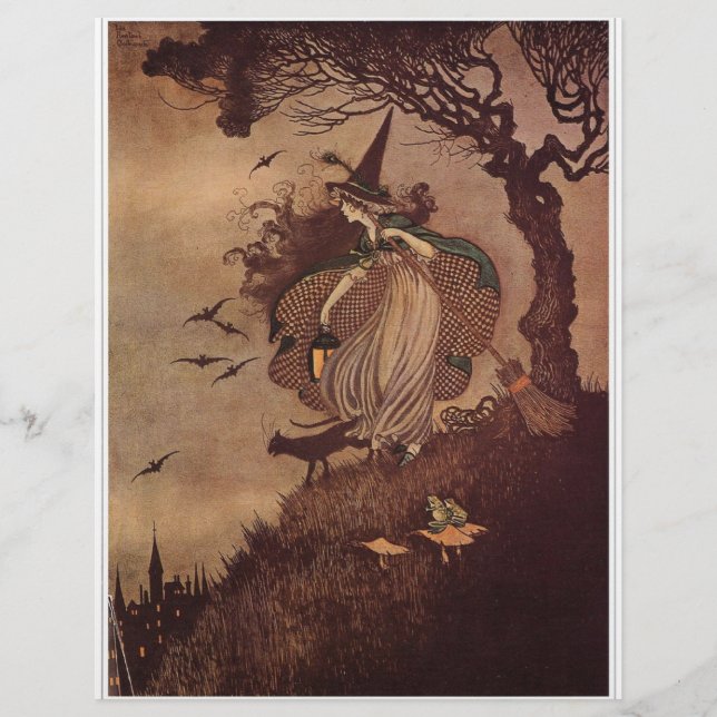 Die kleine Hexe Flyer (Vorne)