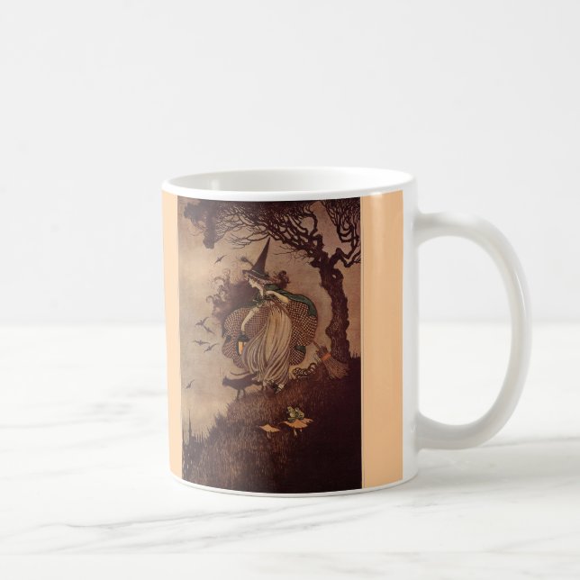 Die kleine Hexe Kaffeetasse (Rechts)