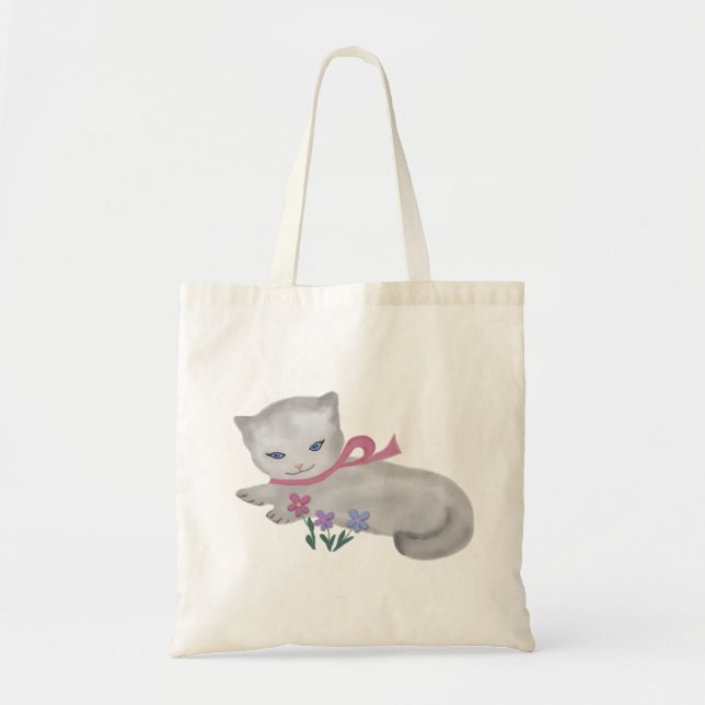 Die kleine Kätzchen-Taschen-Tasche Tragetasche (Vorne)
