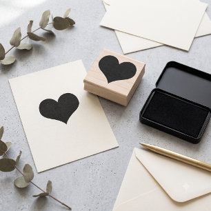 Die "Kleine Liebe" Briefmarke des Herzens Gummistempel