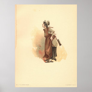 Die kleine Marchionin aus dem Geschäft mit der alt Poster