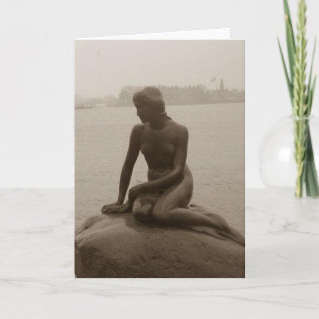 Die kleine Meerjungfrau Karte (Vorderseite)