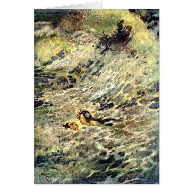 Die kleine Meerjungkarte (Vorne)