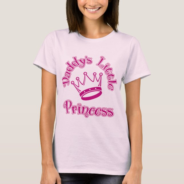Die kleine Prinzessin des Vatis T-Shirt (Vorderseite)