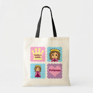 Die kleine Prinzessin des Vatis Tragetasche