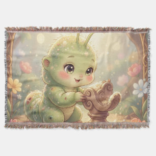 Die kleine Raupe auf ihrer magischen Reise 🐛✨ Decke