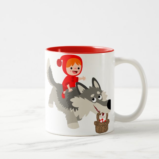 Die kleine rote Reithose und die Tasse des Wolfs (Rechts)