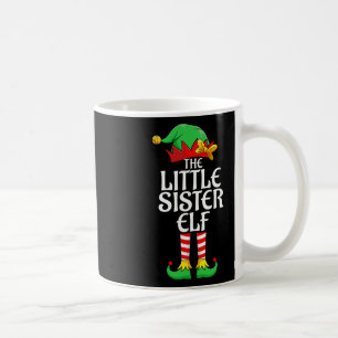 Die kleine Schwester Elf Xmas passt zu Weihnachten Kaffeetasse