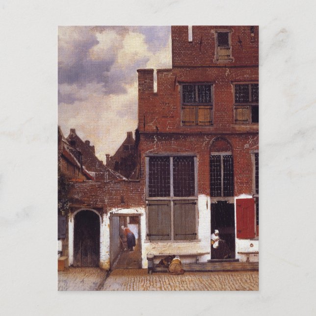 Die kleine Straße Postkarte (Vorderseite)