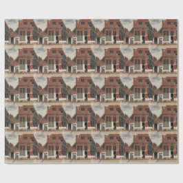 Die kleine Straße von Johannes Vermeer Geschenkpapier