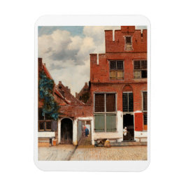 "DIE KLEINE STRASSE" VON JOHANNES VERMEER MAGNET