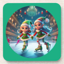 Die kleinen Helfer des Weihnachtsmanns sind innen