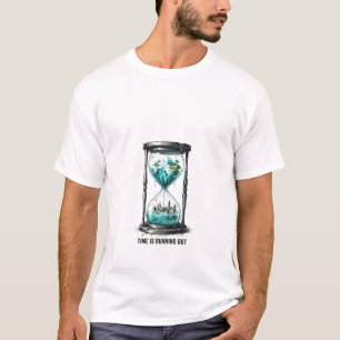 Die Klimauhr: Rette die Welt   T-Shirt