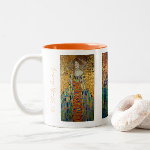 Die Klimt-Damen Zweifarbige Tasse
