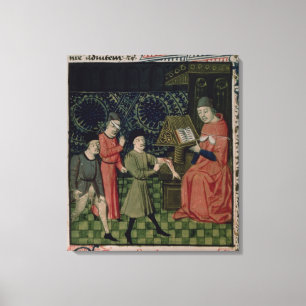 Die Klinik des Chirurgen, durch Guy de Chauliac Leinwanddruck