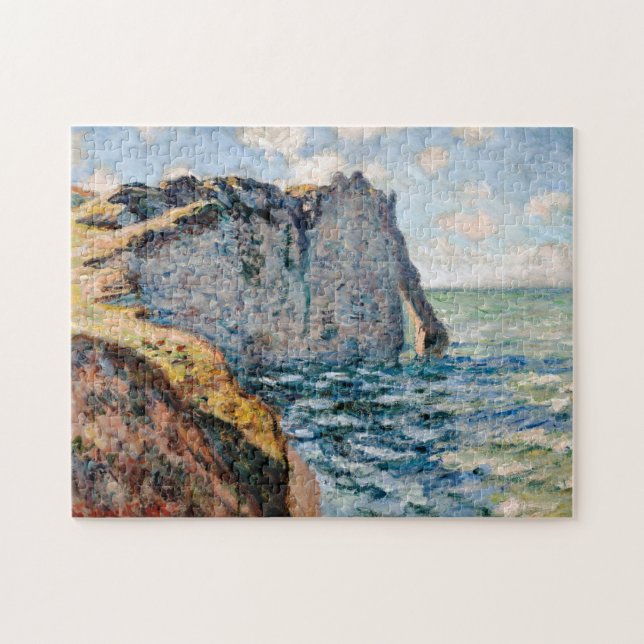 Die Klippe vom Aval, Monet Puzzle (Horizontal)