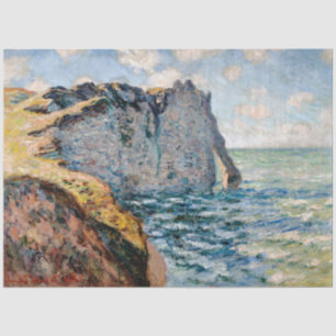 Die Klippe vom Aval, Monet Seidenpapier
