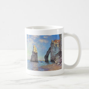 Die Klippen bei Etretat - Claude Monet Tasse