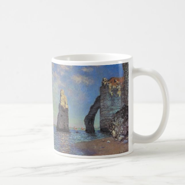 Die Klippen bei Etretat Kaffeetasse (Rechts)