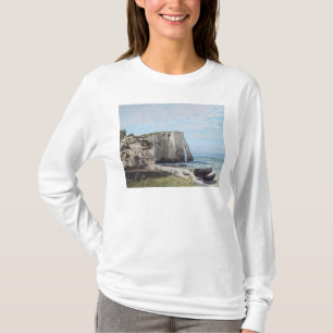 Die Klippen bei Etretat nach dem Sturm, 1870 T-Shirt