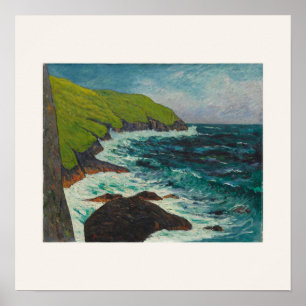 Die Klippen von Beg-ar-Fry von Maufra - Küstenkuns Poster