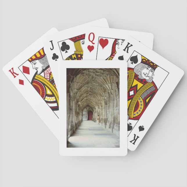 Die Klöster von Gloucester-Kathedrale, 12. centur Spielkarten (Rückseite)