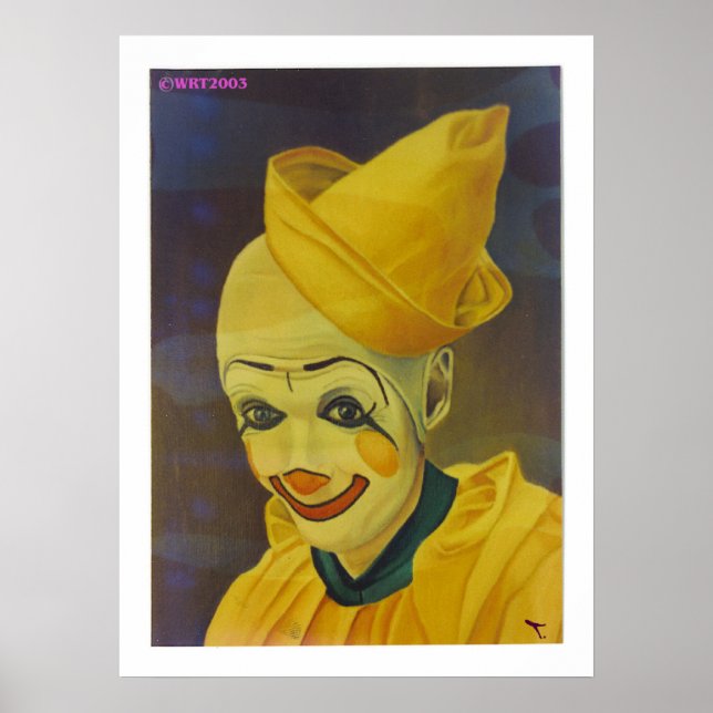 DIE KLOWN IST EIN LADY POSTER (Vorne)
