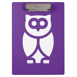 Die kluge Eule Klemmbrett