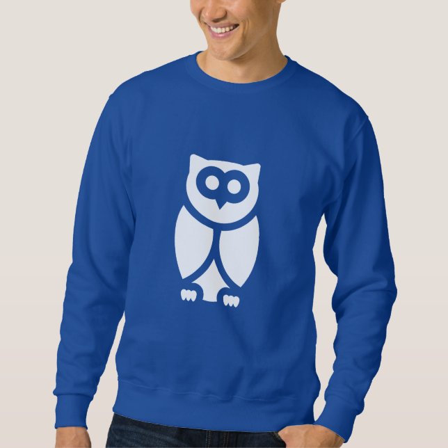 Die kluge Eule Sweatshirt (Vorderseite)
