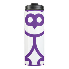 Die kluge Eule Thermosbecher