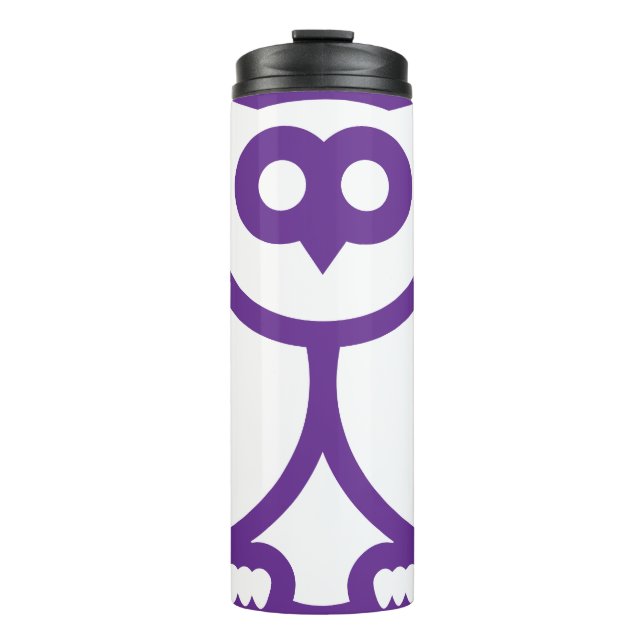 Die kluge Eule Thermosbecher (Vorderseite)
