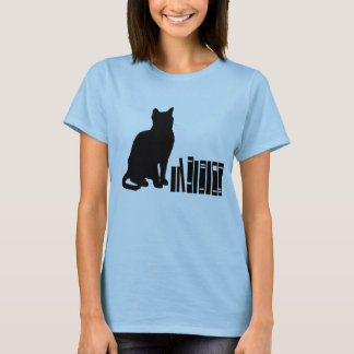 Die kluge Katze - Katzen und Bücher T-Shirt