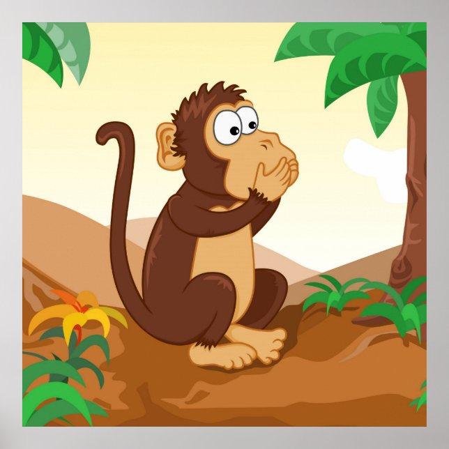 Die klugen Affen sprechen 1/3 Poster (Vorne)