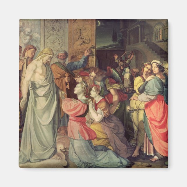 Die klugen und dummen Jungfrauen Magnet (Vorne)