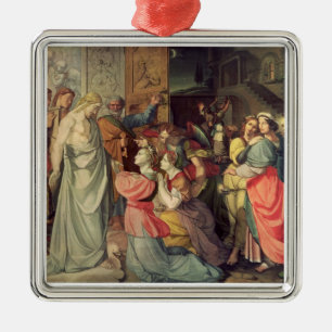 Die klugen und dummen Jungfrauen Ornament Aus Metall