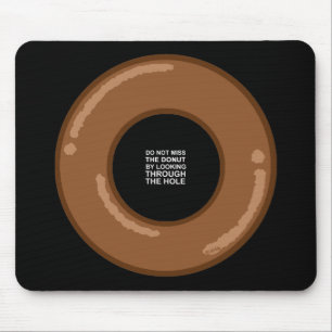 Die Klugheit des Krapfens Mousepad