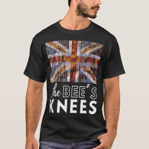 Die Knie der Biene - englische Flagge T-Shirt