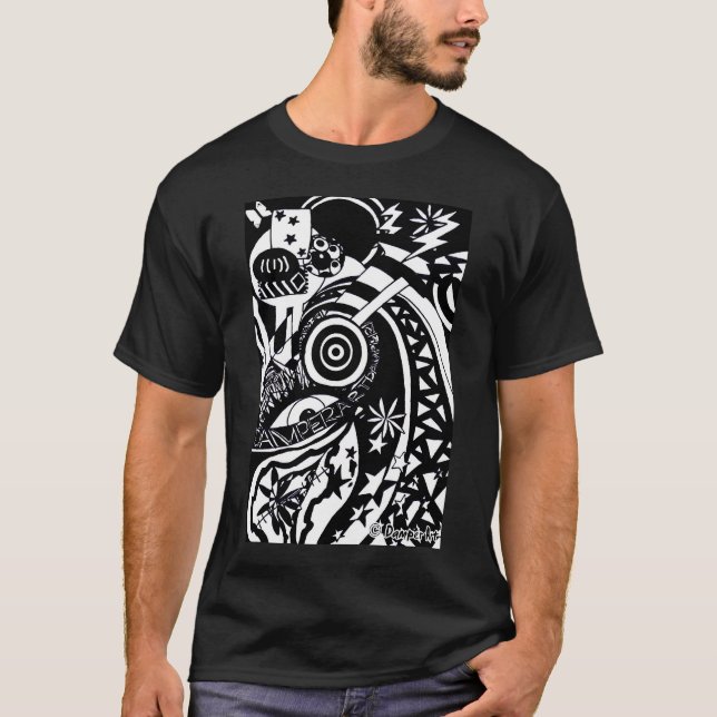 Die Knie der Biene T-Shirt (Vorderseite)