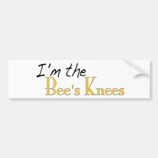Die Knie der Bienen Autoaufkleber