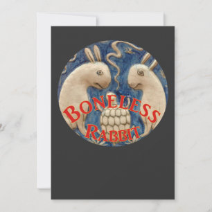 Die Knochenlose Kaninchen-Europareise Zin-Beast Einladung