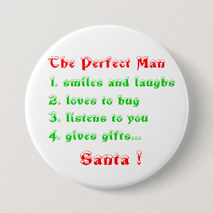 Die Knöpfe des perfekten Mannes Button