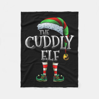Die knuddelige Elf-Matching-Familie knuddelte Weih Fleecedecke