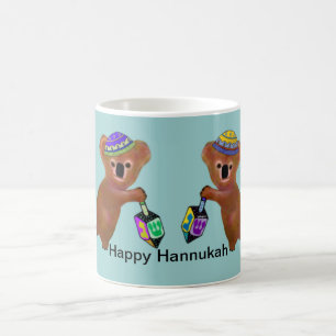 Die Koala Dreidel Spiel-Tassen Tasse