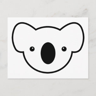 Die Koala Postkarte