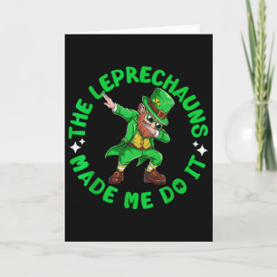 Die Kobolde haben mich dazu gebracht St. Patricks Karte
