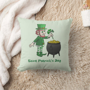 Die Kobolde St. Patrick's Day-Feier Kissen