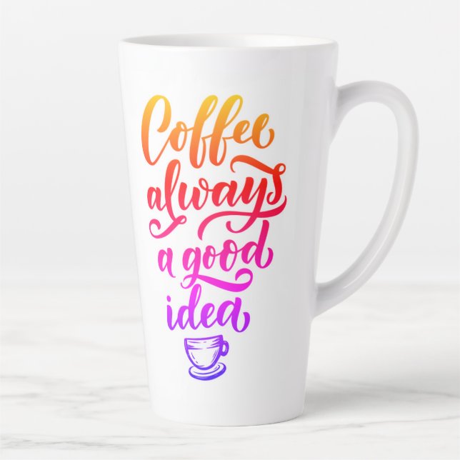 Die koffeinierte Wahrheit Milchtasse (Rechts)