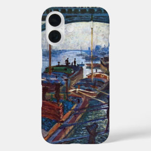 Die Kohlenmänner von Claude Monet iPhone 16 Hülle